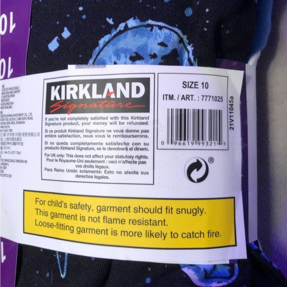 NWT Kirkland 4 Piece pajama sets! - Picture 3 of 4